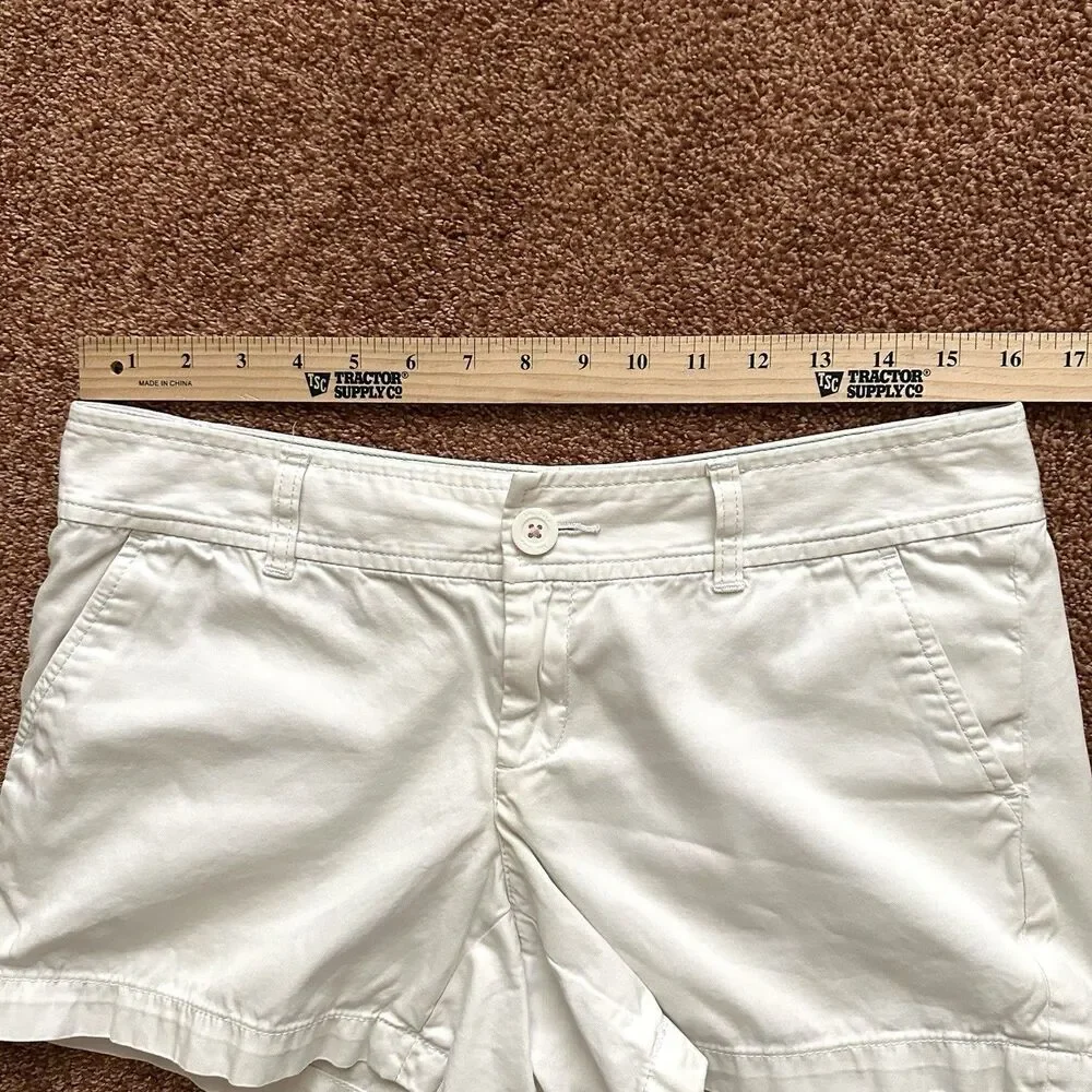 Lilly Pulitzer The Callahan Shorts Women 6 White Summer Beach Preppy Classic 32”